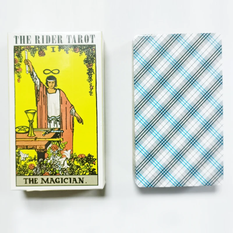 78Pcs The Rider Waite Tarot Card Divination Personal Use Tarot Deck English Spanish Version Oracles Deck for Girl Board Game - Image 6
