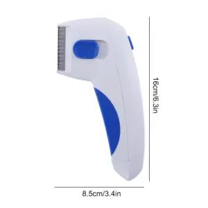 Electric Flea Zapper Comb Anti Lice Comb Tools Practical Pet Puppy Dogs Cats Flea Lice Cleaner Comb Cleaning Brush Pets Supplies